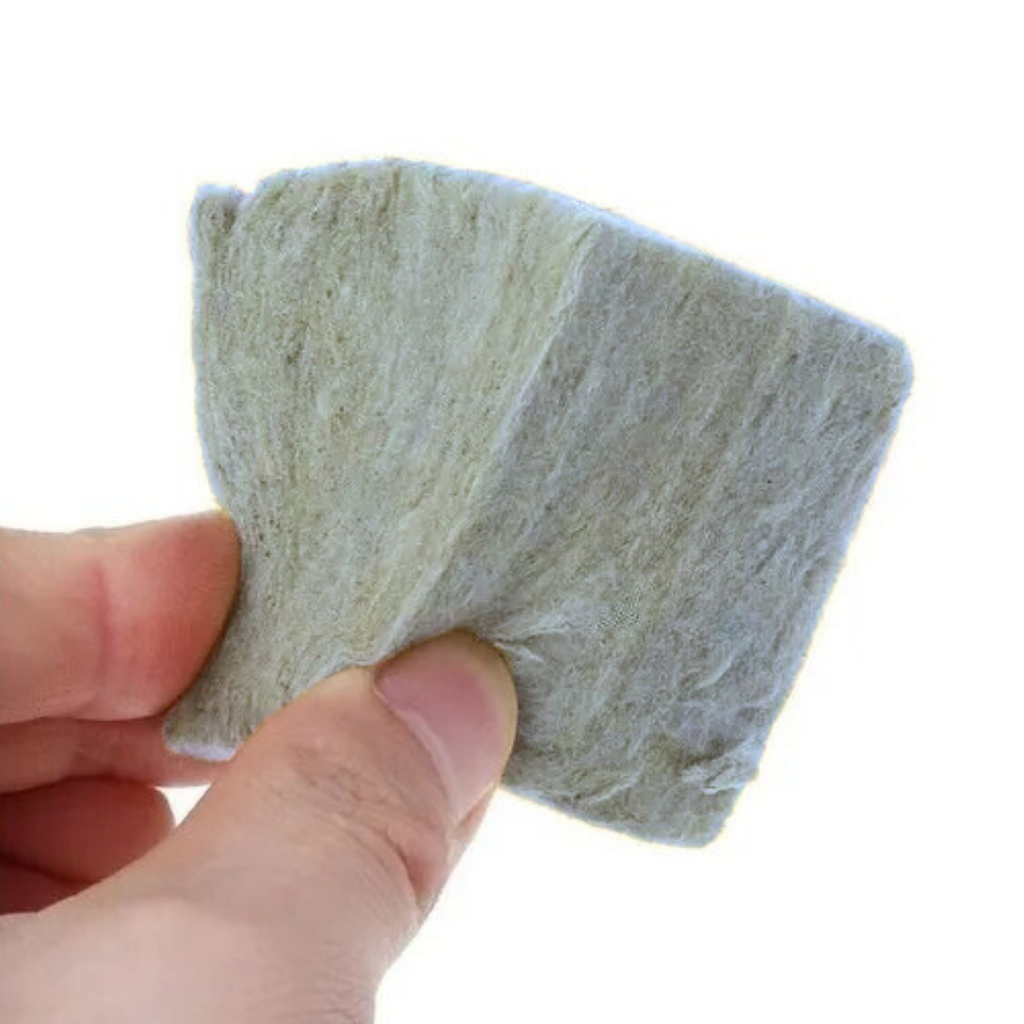 Rock Wool - In Cubes and Plate - 1.5" x 1.5" x 2"