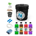 Grow Pot Professional DWC Hydro Bucket Kit with Air Pump, Nutrients & More