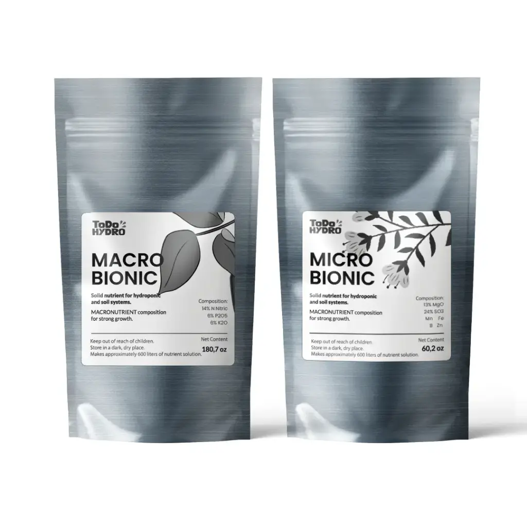 ToDo Hydro Macrobionic and Microbionic Solid Nutrient, Solution Yield (Yield 160 gal)
