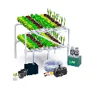 Hydroponic Kit N16 NFT System for 128 Plants, Complete Indoor Garden with Nutrients, Seeds & Accessories (copy)