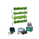 Hydroponic Kit N5 NFT System for 32 Plants, Complete Indoor Garden with Nutrients, Seeds & Accessories (copy)